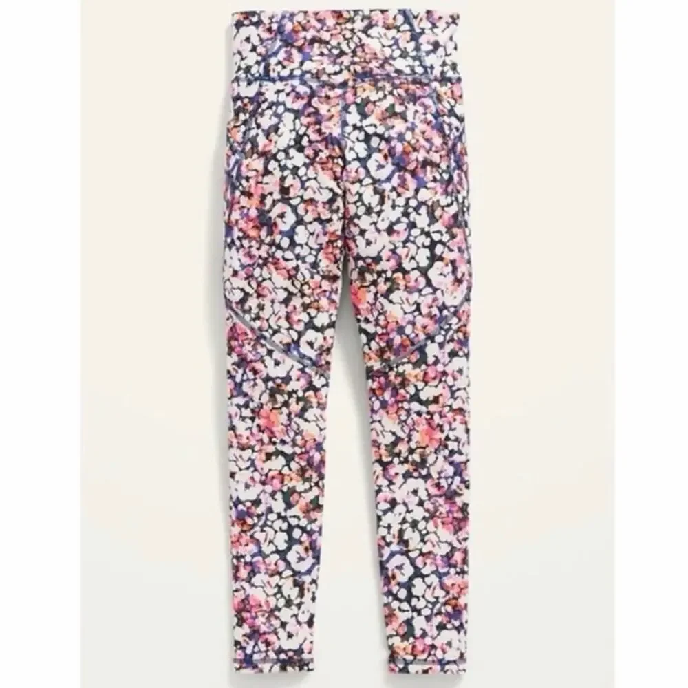 Old Navy Girls PowerSoft Leggings & Sports Bra Set